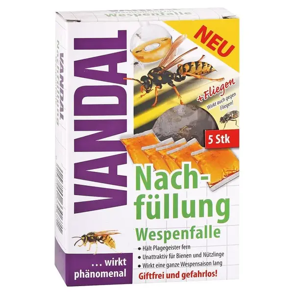 Vandal návnada na vosy náhradní náplň 5 ks