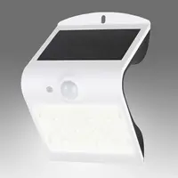Solární osvětlení LED 1,5W PIR IP65 4000K 220lm bílá