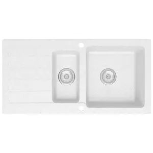 Dřez Granitový 1,5k 960x480 Bílá