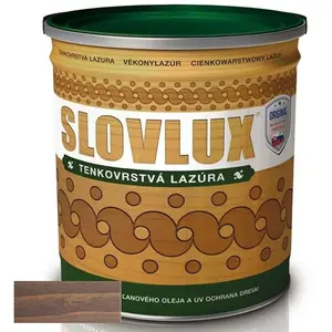 Slovlak Slovlux Tenkovrstvová lazúra Teak 2,5 l
