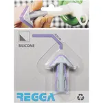 Aplikační špička na silikon Regga fialová 8 mm rovná