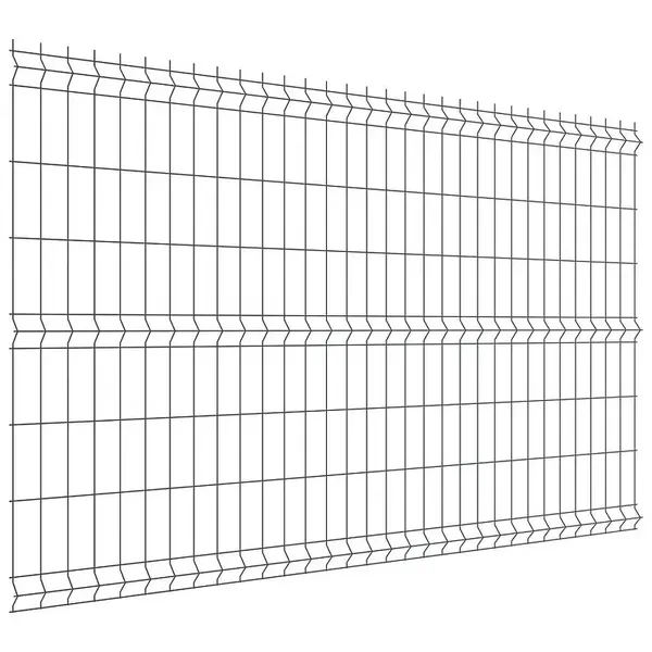 PLOTOVÝ PANEL 3D 1530X2500, DRÁT 3,1MM - ANTRACIT, RAL7016