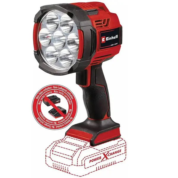 Akumulátorové světlo TE-CL 18/2500 LIAC-SOLO