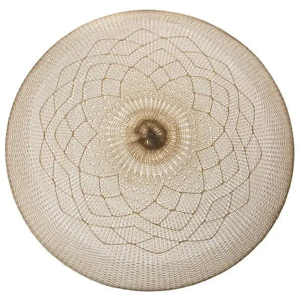 Plastové prostírání 38x0.3x38 cm béžovo