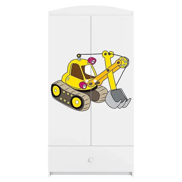 Skříň Babydreams bílá - Bagr