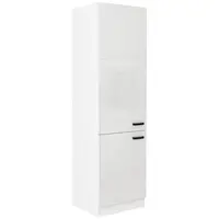 Kuchyňská skříňka MIA bílý lesk/bílá 60lo-210 2f