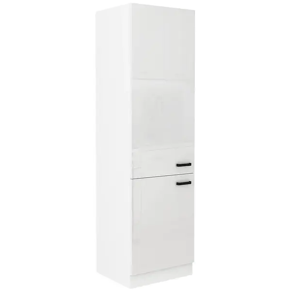 Kuchyňská skříňka MIA bílý lesk/bílá 60lo-210 2f