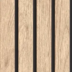 Lamelowy panel FRONTO V-BLACK Svetly dub 0,25x2,95M