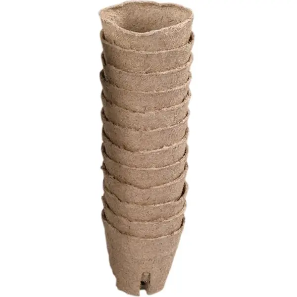 Kvetináč rašelinový so zárezom d6cm; 24ks