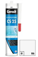 Silikon sanitární Ceresit CS25 01 bílý 280 ml
