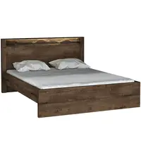 Posteľ 160 + rám Indianapolis I19 tmavý jaseň