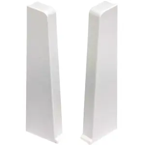 Ukončenie ľavé+pravé Hi-Line 9003 1+1 ks biely lesk