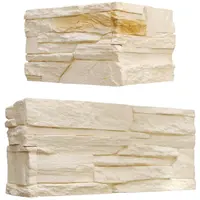 Sadrový obkladový kameň Antero Gold rohový