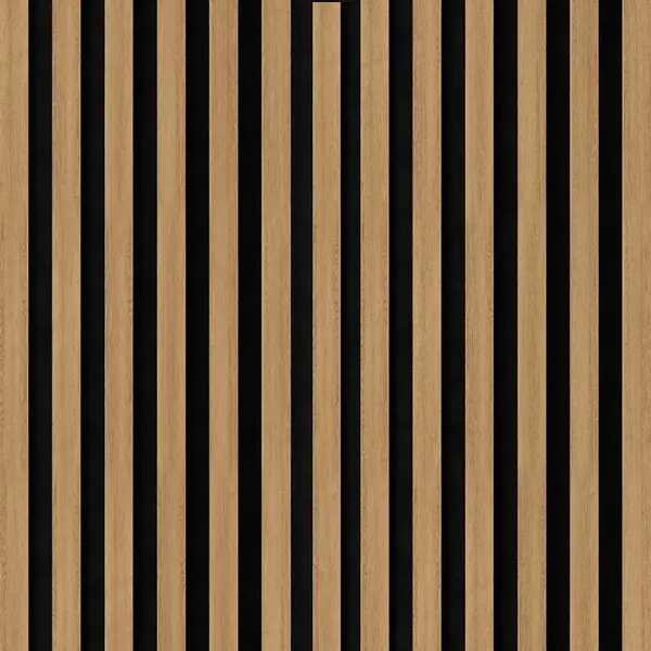 Akustické panely lamelové na plsti Dub Svetlý 30x265 cm