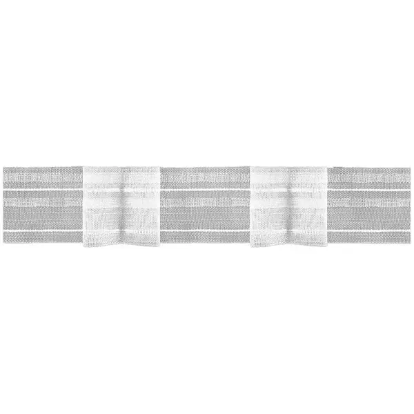 Priehľadná riasiaca páska 1:2 biela šnúrka dvojitý sklad  4.50.200.2 Tovar na mieru