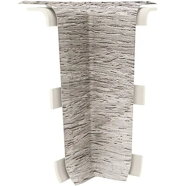 Rohová vnútorná spojka Esquero Duo 657 Merbau 2 ks