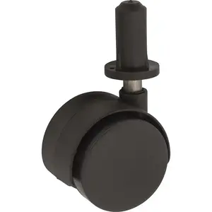 Nábytkové koliesko 40 mm/25 kg kolík 8 mm s puzdrom 13 mm
