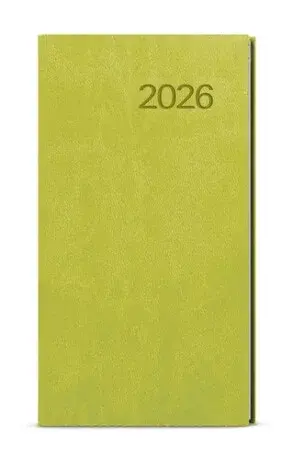 Týdenní diář 2026 Jakub Vivella kapesní zelená