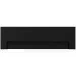 Obklad vane Dora 150x56 čelo čierna matná