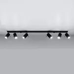 Stropná Lampa Oregon 6L BLACK A-334