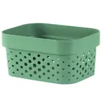 Box děrovaný Infinity recycled 1.4l zelený