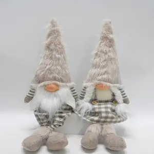 Skřítek s visícíma nohama mix 16x10x53cm