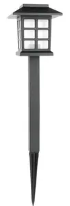Solárna lampa Lanter Basic VO2788 Čierny