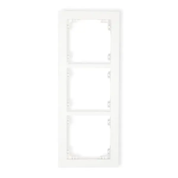 Rámček trojnásobný D DR-3 biely