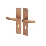 Kľučka do vonkajších dverí Sigma R58 VL72 patina