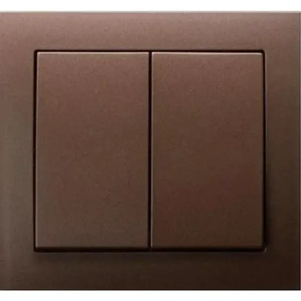 Dvojitý schodiskový vypínač ŁP-10W/52