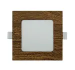 Svietidlo BC TR-149S 6W LED 4200K square drevo