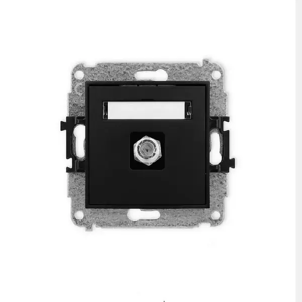 12MGF-1 Anténna zásuvka čierna mat