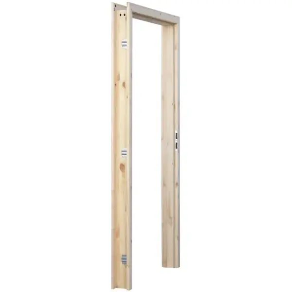 Uzlová drevená zárubňa - nastaviteľná