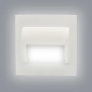 Schodišťová lampa 45009 White 230V 1.5W IP20 4000K