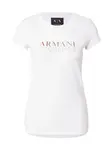 ARMANI EXCHANGE Tričko  zlatá / biela