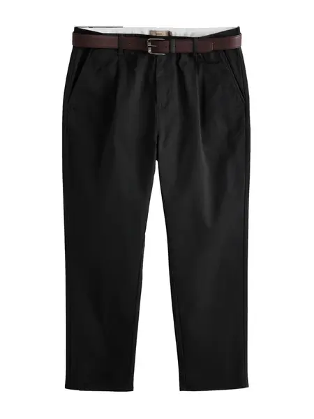 Next Plisované nohavice  čierna