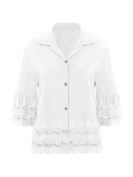 Imily Bela Blúzka  biela