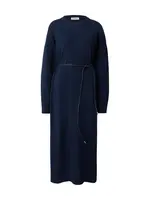 EDITED Pletené šaty 'Jaden'  námornícka modrá