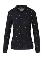 KOROSHI Blúzka  čierna / biela