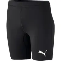 Puma LIGA BASELAYER SHORT TIGH JR Detské športové šortky, čierna, veľkosť