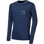 Sensor MERINO DF LOGO UP Detské funkčné tričko, tmavo modrá, veľkosť