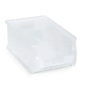 8 x Průhledné zásobníky pro velké zatížení 355x205x200mm