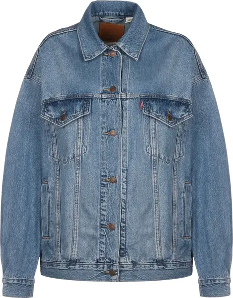 LEVI'S ® Prechodná bunda 'Trucker Jacket'  modrá denim