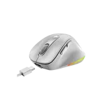 Genius Ergo 9000S Pro /Ergonomická/Optická/Pro praváky/2 400 DPI/USB+BT/ bílá