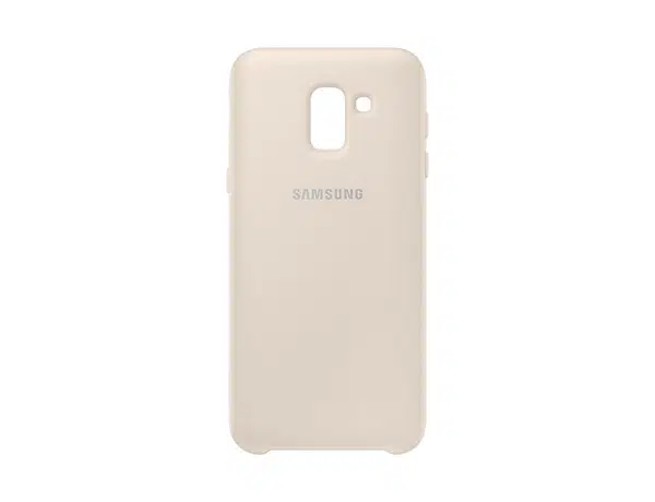 Samsung EF-PJ600CF Dual Layer Cover pro Samsung Galaxy J6 2018, zlatá