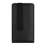 Univerzální pouzdro FIXED Lucca se zavíracím popruhem pro telefony do 6,3", černá