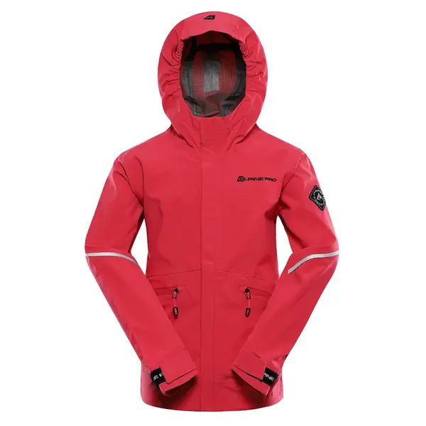 Dětská bunda s ptx membránou alpine pro zarro růžová 140-146