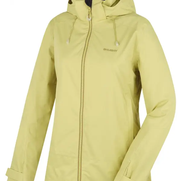Husky Nelory L XL, light green Dámská hardshell bunda