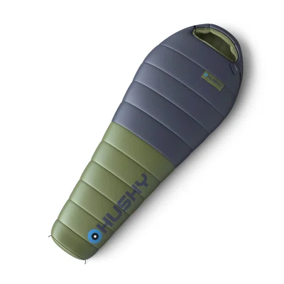 Husky Devon -5°C blue/khaki Péřový letní spacák