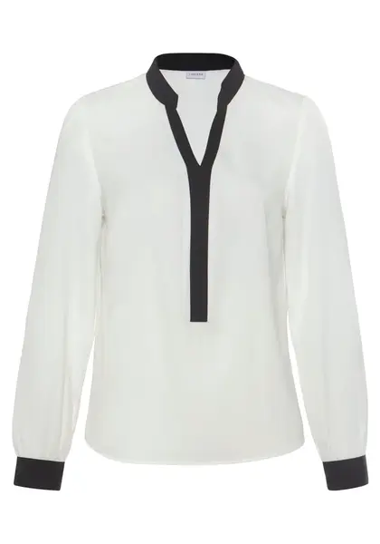 LASCANA Blúzka  nebielená / čierna